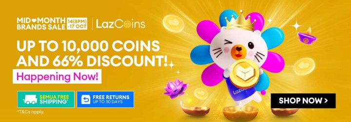 Laz 10 - Mobile - Mid Month Brands Sale LazCoins
