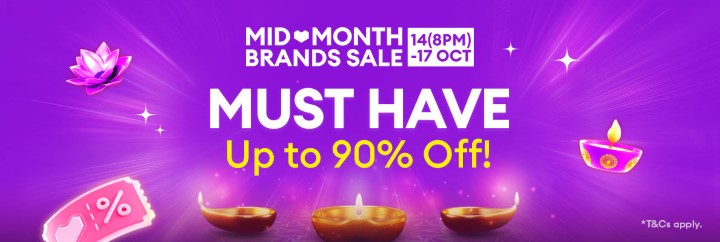 Laz 10 - 1417 Banner - Mid Month Brands Sale Must Have Up To 90 Percent Off