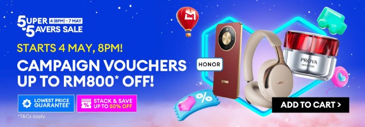 05-0407 5uper 5avers Sale Campaign Vouchers Bose Honor Proya Advanced