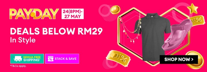 05-2427 - PayDay Deals Below RM29