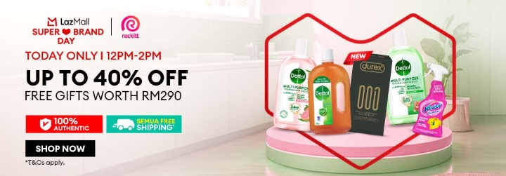 0619 - LazMall Super Brand Day Reckitt