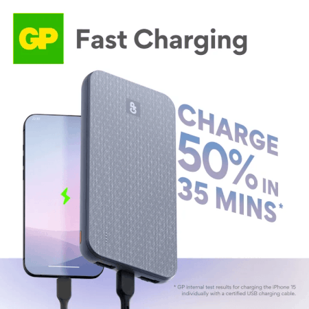 GP Series PowerBank 10000mAh 15W Fast Charging Power