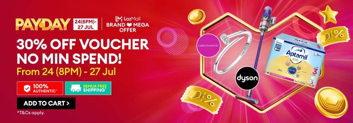 0724-27 PayDay LazMall Brand Mega Offer Aptamil Dyson Lazo Diamond