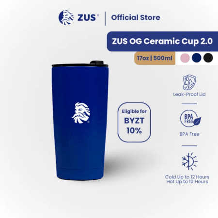ZUS OG CUP 2.0 With Screw-On Lid - 500ml (17oz)